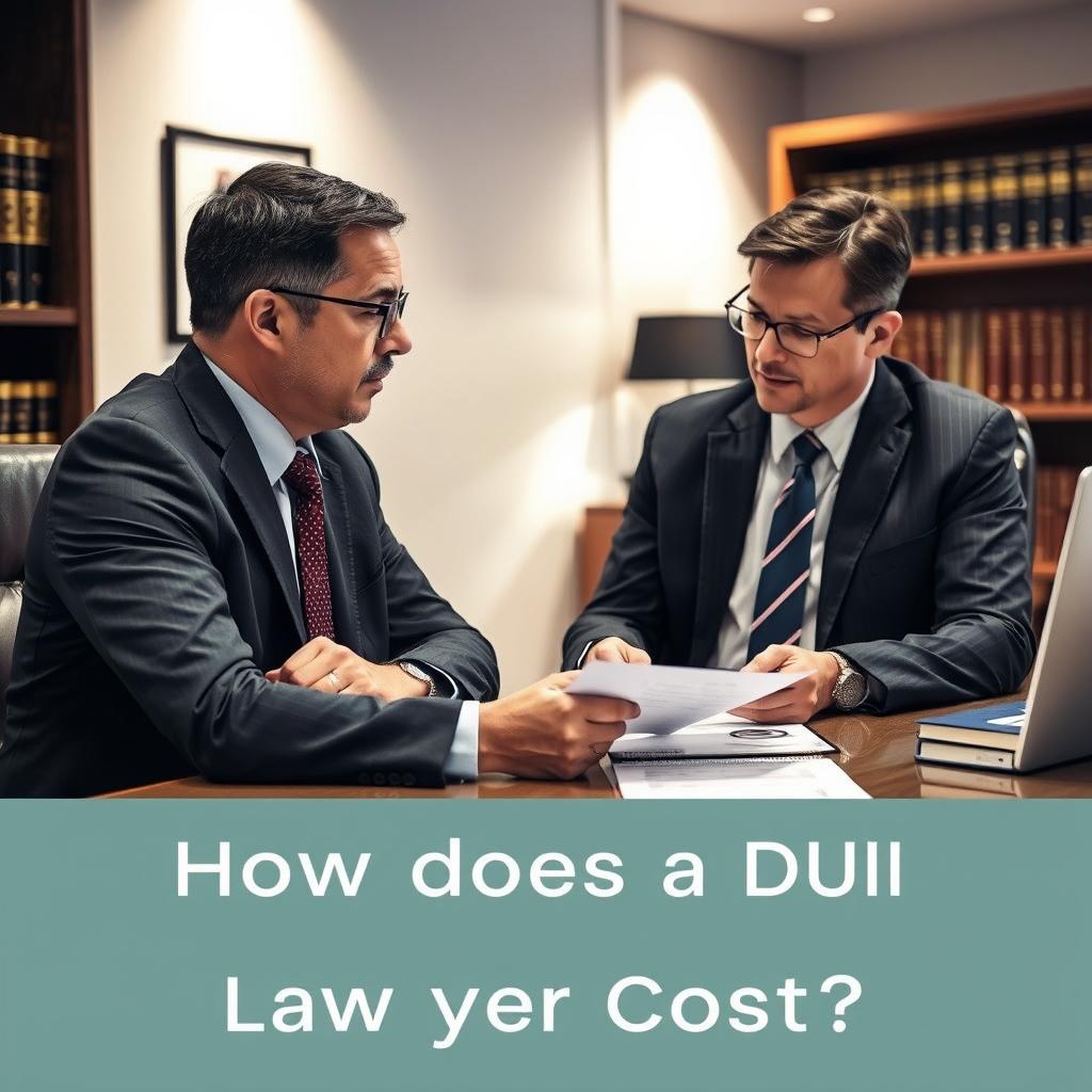 How much does a DUI lawyer cost in Manassas Park